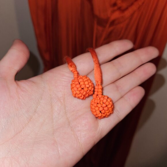 Farm Rio One Shoulder Jumpsuit In Orange  XL - Picture 3 of 9